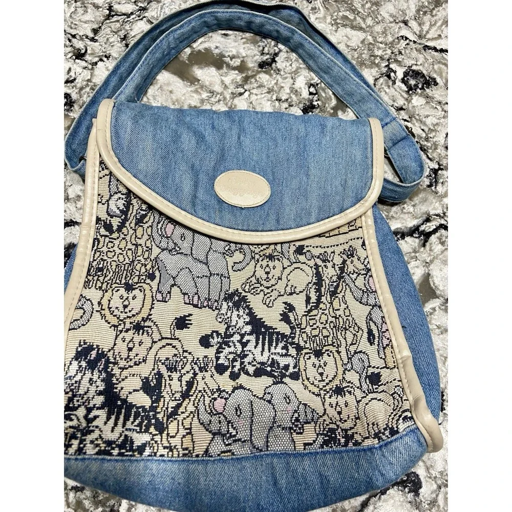 Deadstock Vintage Baby Baggage Noah's Ark Diaper Bag 9x12x4